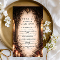 Gothic Cathedral Candlelight Wedding
