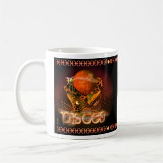 Gothic Chinese zodiac astrology sign Pisces Coffee Mug