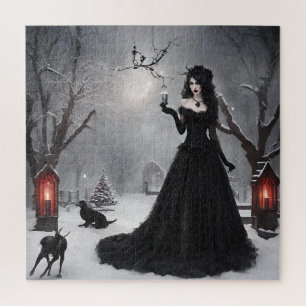 Gothic Christmas Jigsaw Puzzle