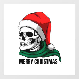 Gothic Christmas Skull with Santa Hat – Alternativ