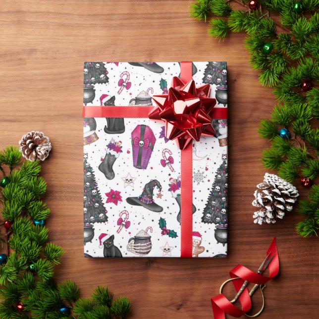 Gothic Christmas Wrapping Paper (Holiday Gift)