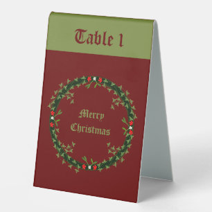 Gothic Christmas Wreath Custom
