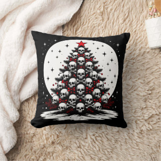Gothic Chrsitmas Tree I Cushion