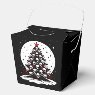 Gothic Chrsitmas Tree I Favour Box