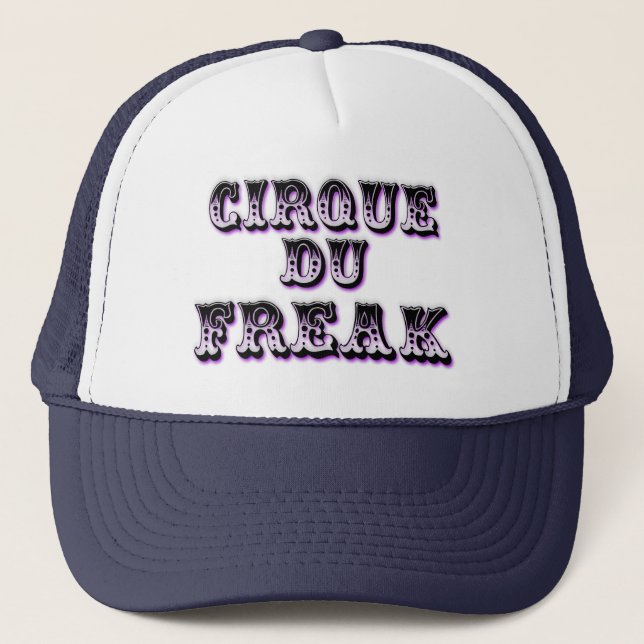 Gothic Cirque Du Freak Trucker Hat (Front)