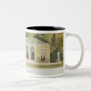 Gothic Conservatory, 1832 Two-Tone Coffee Mug