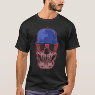 Gothic Cool Nerd Skull Weird Introvert Geek Dork A T-Shirt