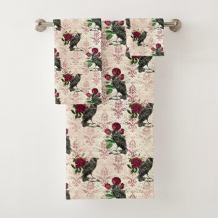 Gothic Countenance Series Design 16   Bath Towel Set