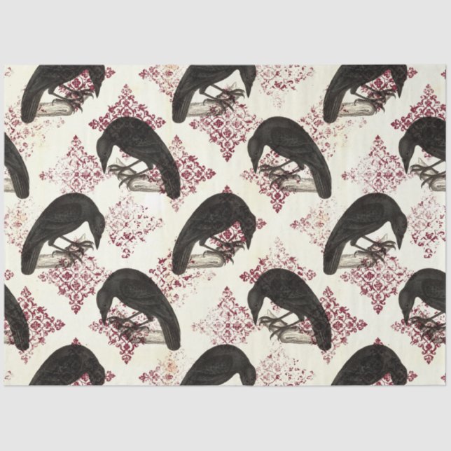 Gothic Countenance Series Design 1 Tissue Paper (Front)