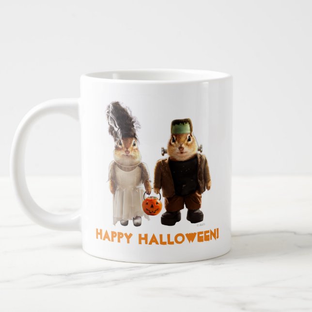Gothic Couple Large Coffee Mug (Left)