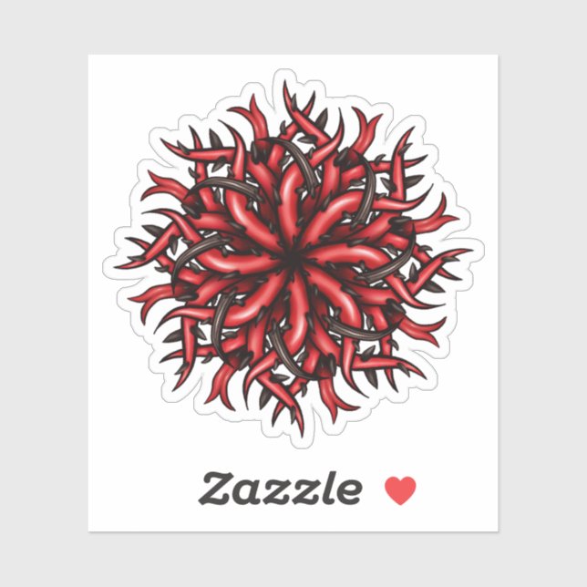 Gothic Creepy Horror Demon Tentacles Dark Art (Sheet)