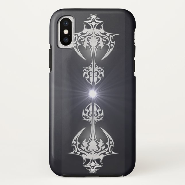 Gothic Cross Case-Mate iPhone Case (Back)