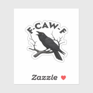 Gothic Crow Funny F-Caw-F Humor Essential Creative