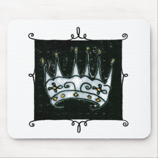 gothic crown mouse pad