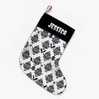 Gothic Damask Pattern Spiders Skulls Bats