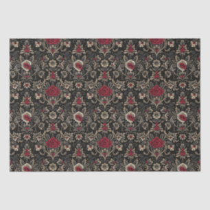 Gothic Damask Pattern Tissue Paper