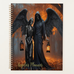 Gothic Dark Angel Personalize  Planner