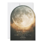 Gothic Dark Full Moon Arch Wedding Two Sided