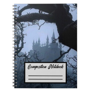 Gothic Dark Spooky Castlecore Notebook