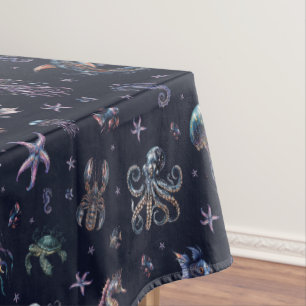 Gothic Dark Underwater World Tablecloth