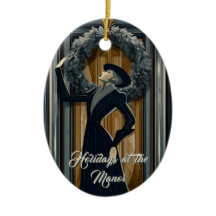 Gothic Deco | Dark Academia Wreath