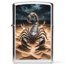 Gothic Desert Scorpion Zippo Lighter