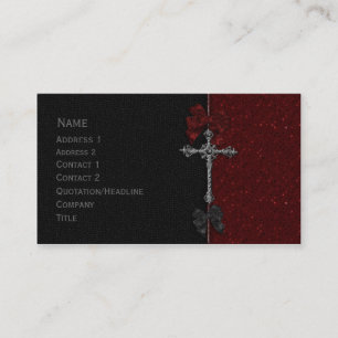 Gothic Design Business Card