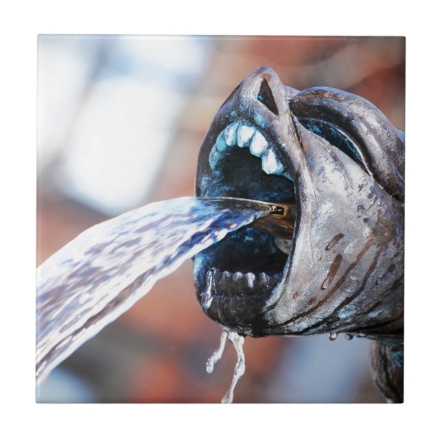 Gothic design ceramic tile (Front)