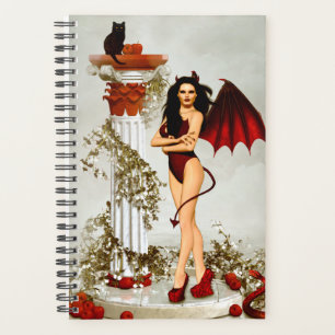 Gothic Devil Girl Temptation Planner
