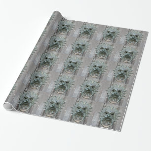 Gothic Doorknob Wrapping Paper