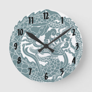 Gothic Dragon Clock