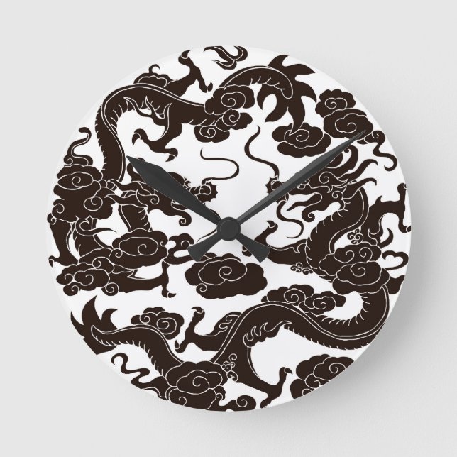 Gothic Dragon Clock (Front)