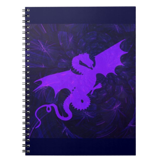 Gothic Dragon Stationery Notebook (Front)