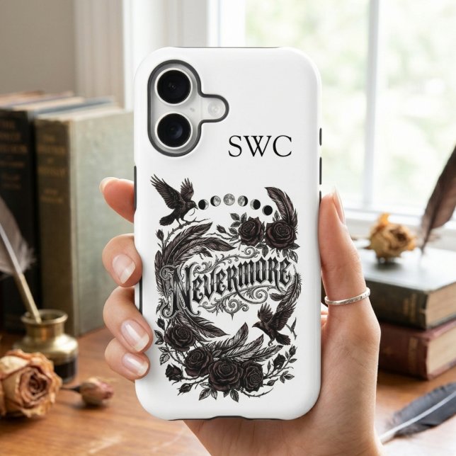 Gothic Edgar Allan Poe Raven Literary (Gothic Edgar Allan Poe Raven Literary phone case)