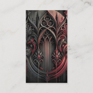 Gothic Elegance Business Card