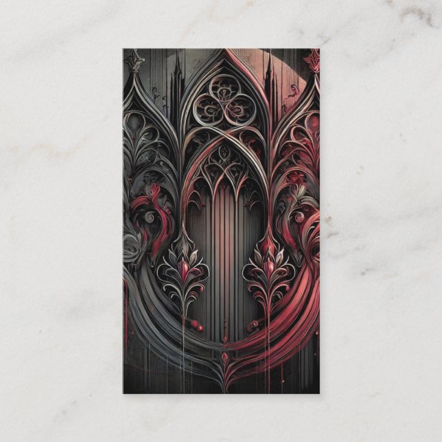 Gothic Elegance Enclosure Card (Front)