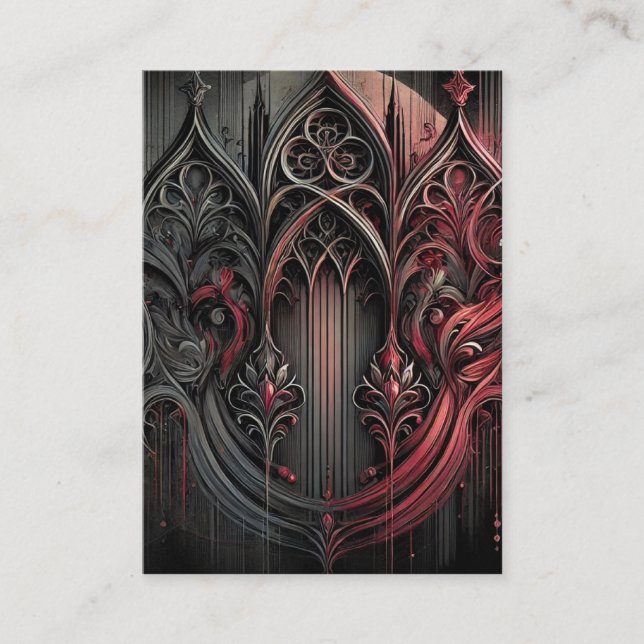 Gothic Elegance Enclosure Card (Front)