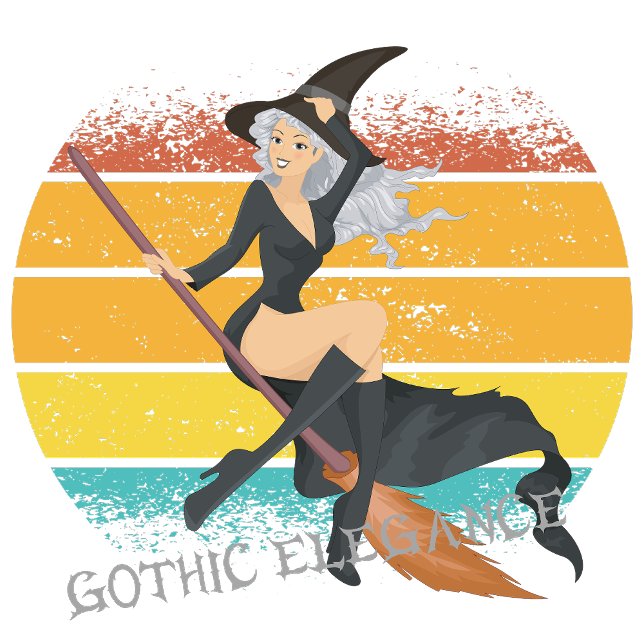 Gothic Elegance Hoodie (She moved through the moonlit corridors with the grace of a wraith, a portrait of elegant darkness.)