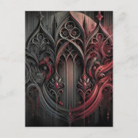 Gothic Elegance Postcard