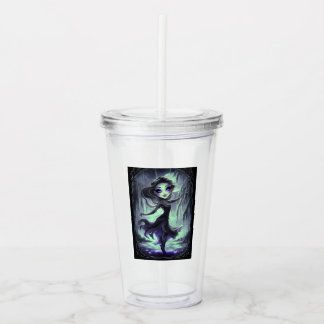 Gothic Enchantment Fairy Acrylic Tumbler