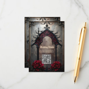 Gothic Eternal Love Enclosure Card