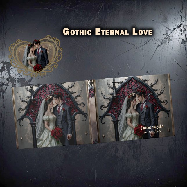 Gothic Eternal Love Guest Book (Creator Uploaded)