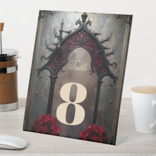 Gothic Eternal Love  Pedestal Sign