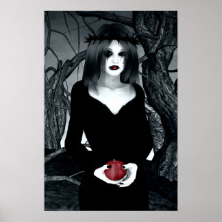 Gothic Eve Art Poster