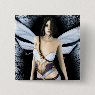 Gothic Faerie Solitude Artwork 15 Cm Square Badge