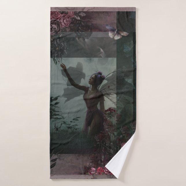 "Gothic Fairy" Bath Towell Towel (Bath Towel)