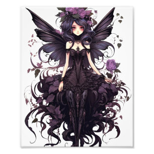 Gothic Fairy  Photo Print