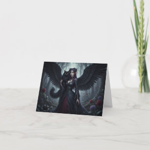 Gothic Fairy Portrait Card