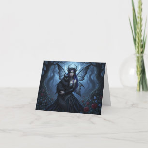 Gothic Fairy Portrait Card