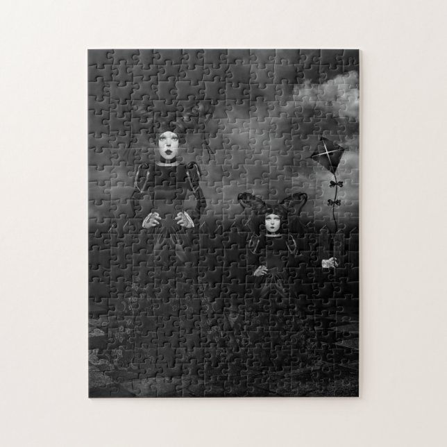 Gothic Family Jigsaw Puzzle (Vertical)